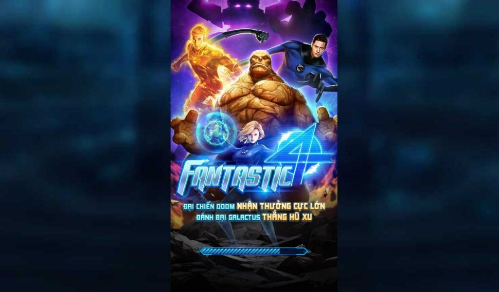 Fantastic 4 Fabet là tựa game mô phỏng theo bộ phim nổi tiếng