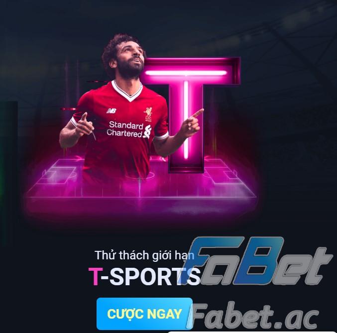 T-Sports là sảnh cá cược thể thao tổng hợp được nhiều người chơi lựa chọn hiện nay