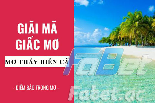 Điềm báo thực sự của nằm mơ thấy biển là gì?