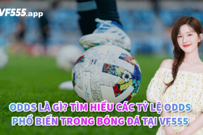 Odds là gì? Tìm hiểu các tỷ lệ Odds phổ biến trong bóng đá tại VF555 